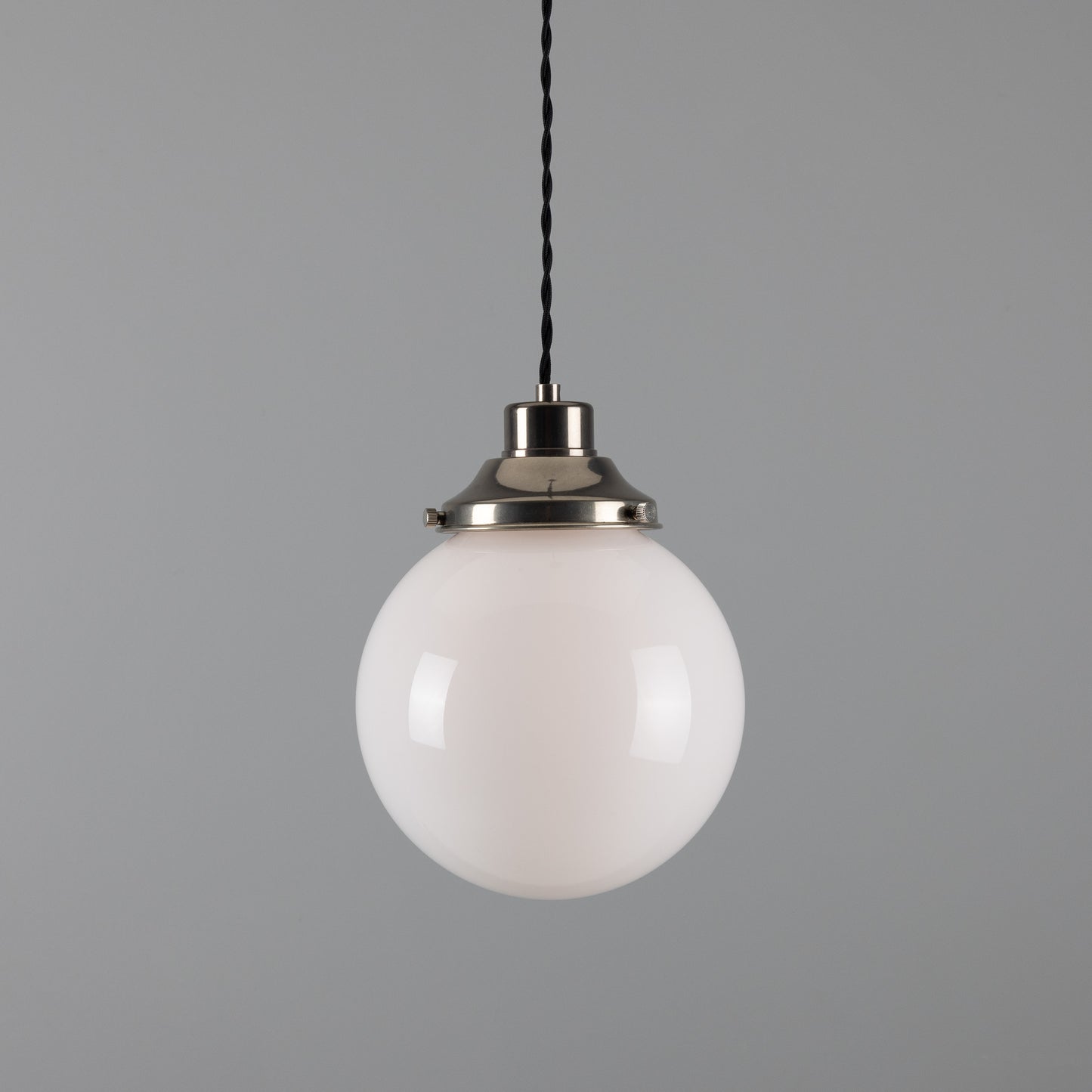 Gentry Opal Glass Globe Pendant Light
