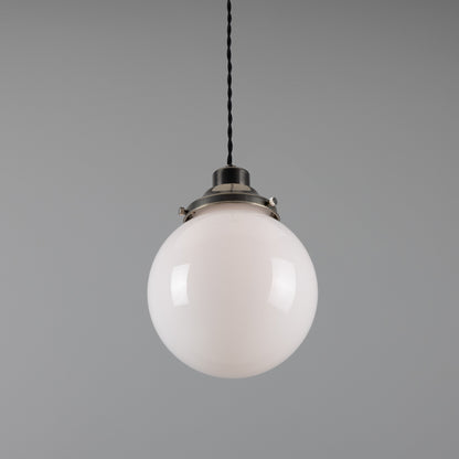 Gentry Opal Glass Globe Pendant Light