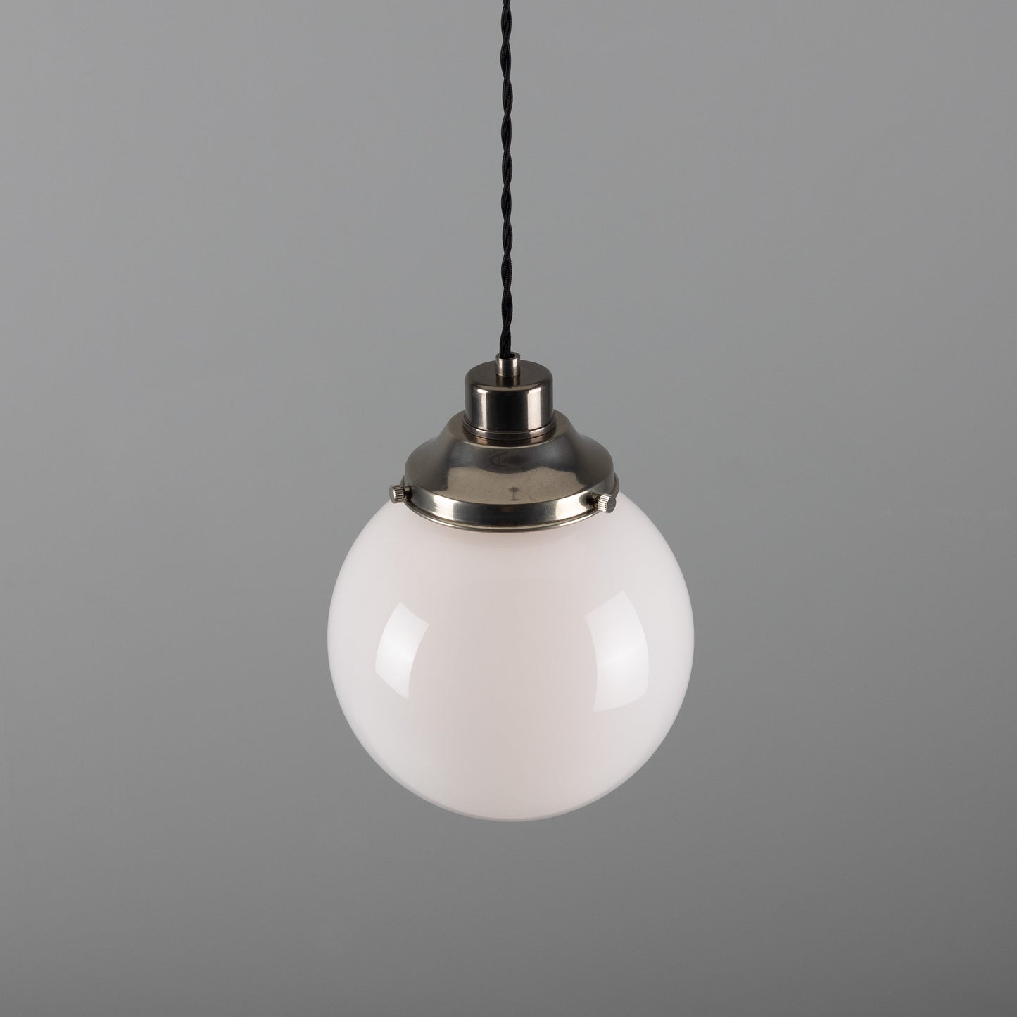 Gentry Opal Glass Globe Pendant Light