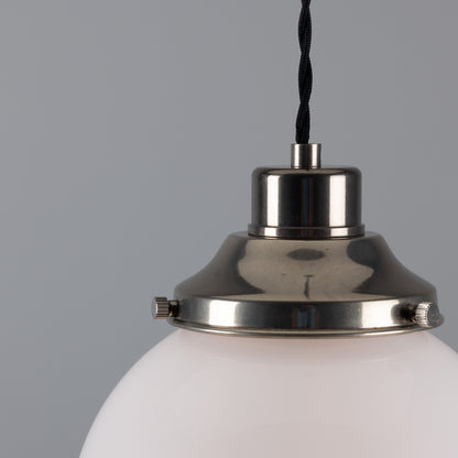 Gentry Opal Glass Globe Pendant Light