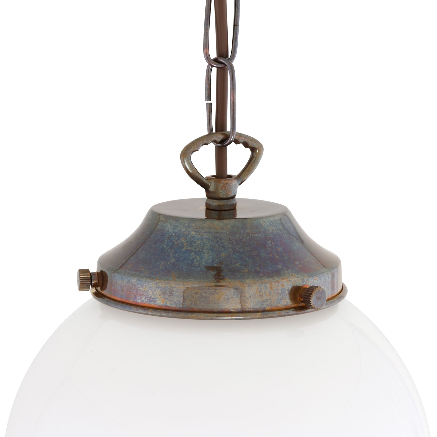 Yerevan Opal Glass Globe Pendant Light