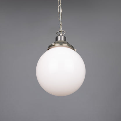 Yerevan Opal Glass Globe Pendant Light