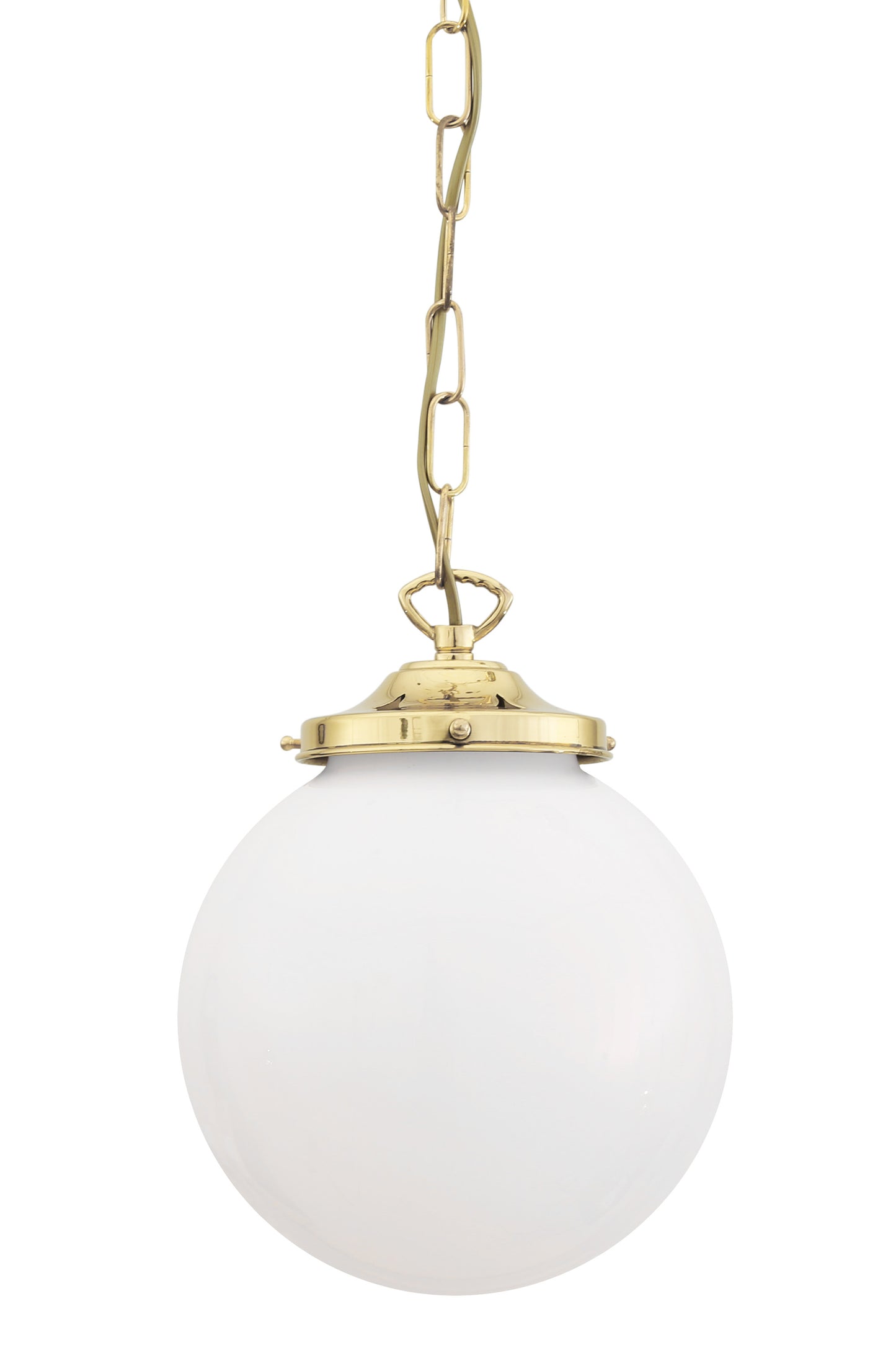 Yerevan Opal Glass Globe Pendant Light