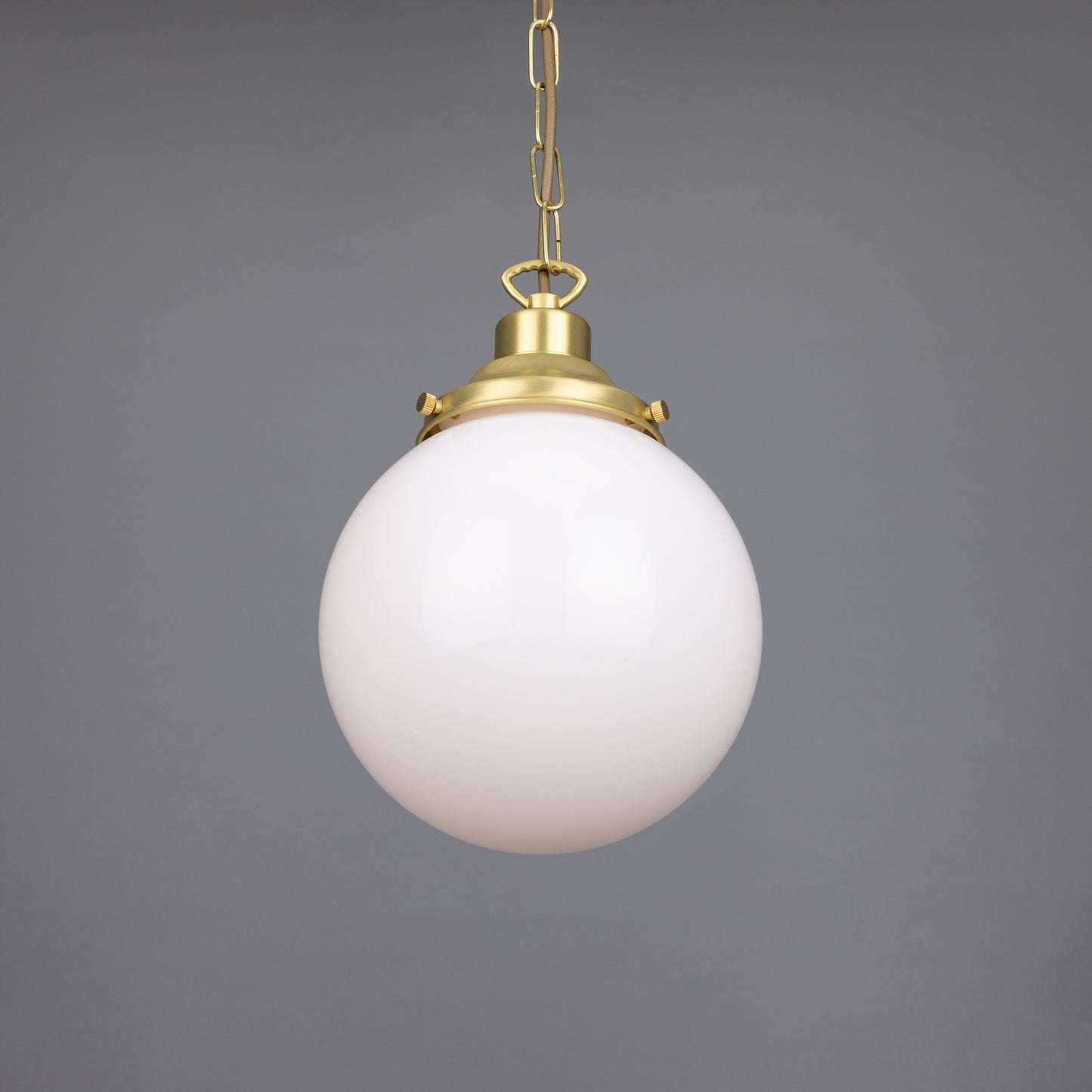 Yerevan Opal Glass Globe Pendant Light