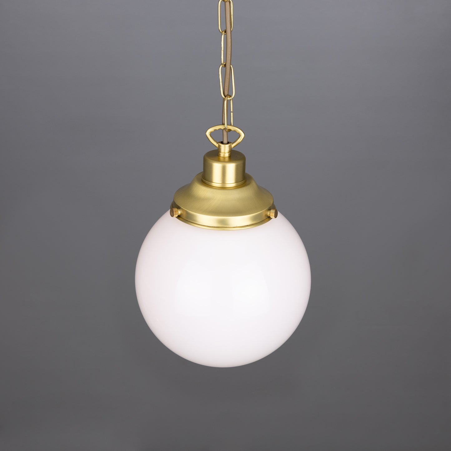 Yerevan Opal Glass Globe Pendant Light