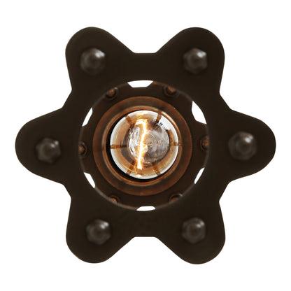 Beirut Industrial Slender Cage Pendant Light