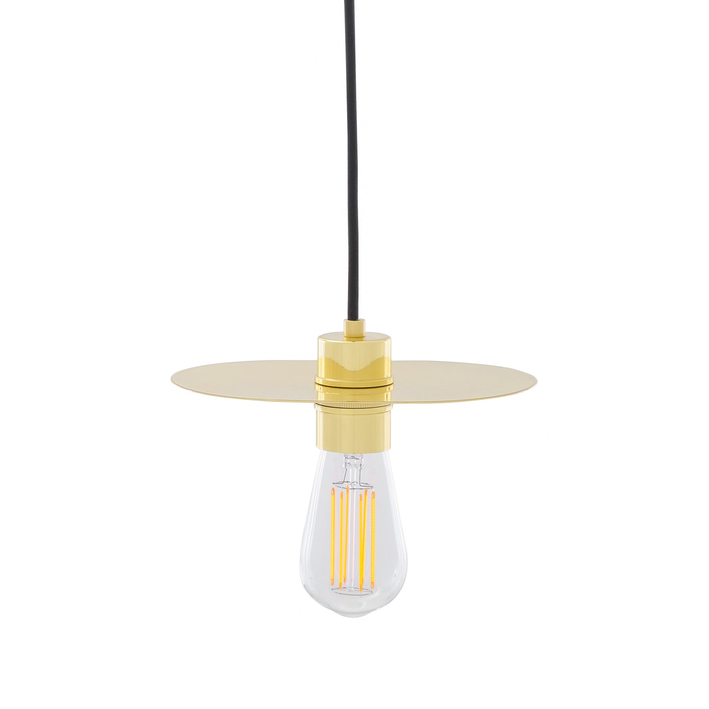 Kigoma Contemporary Brass Pendant Light