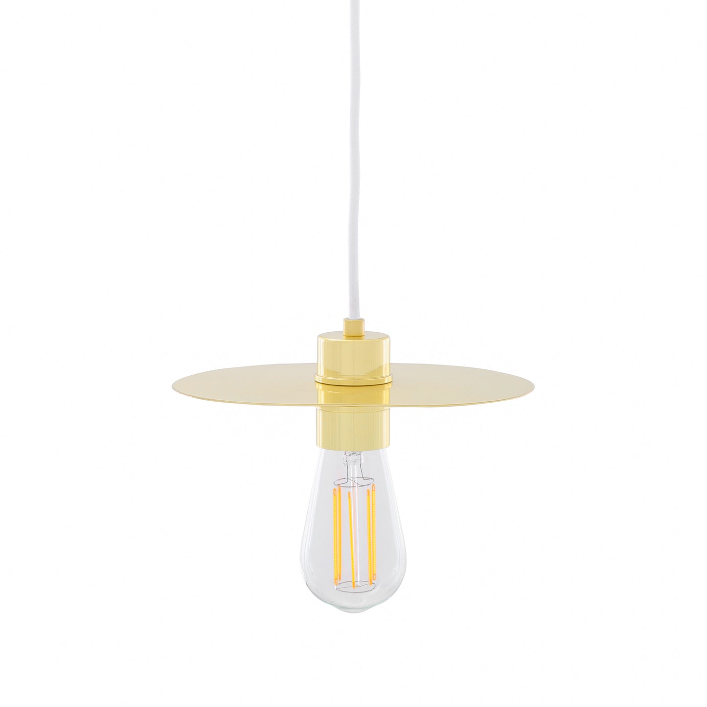 Kigoma Contemporary Brass Pendant Light