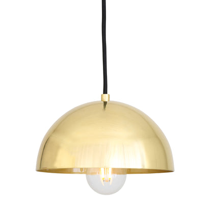 Maua Brass Dome Pendant Light