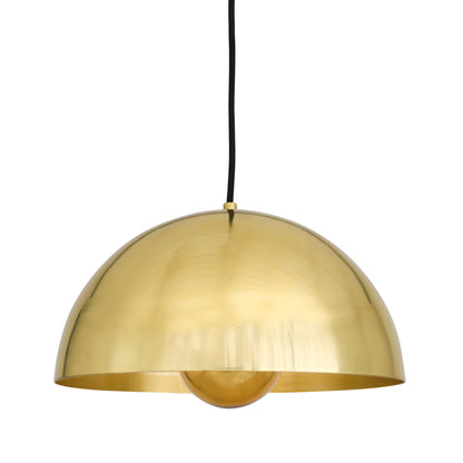 Maua Brass Dome Pendant Light