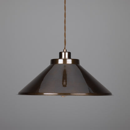 Rio Vintage Brass Pendant Light