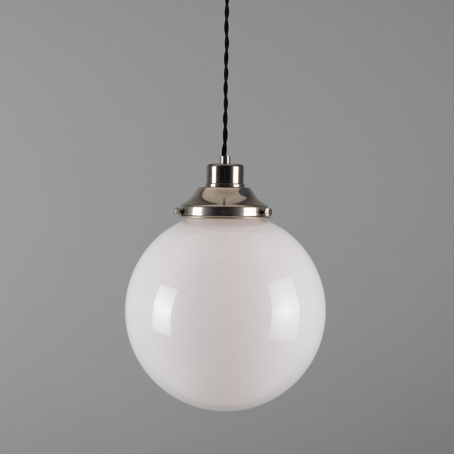 Gentry Opal Glass Globe Pendant Light