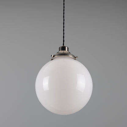Gentry Opal Glass Globe Pendant Light