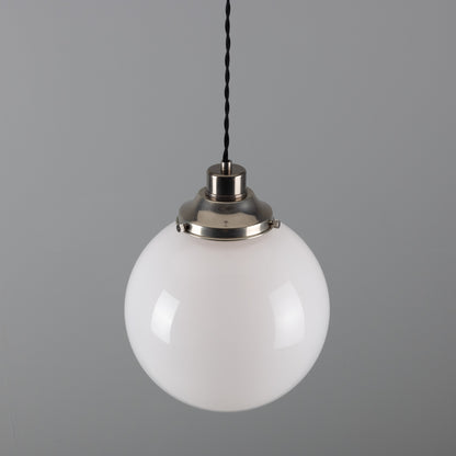 Gentry Opal Glass Globe Pendant Light