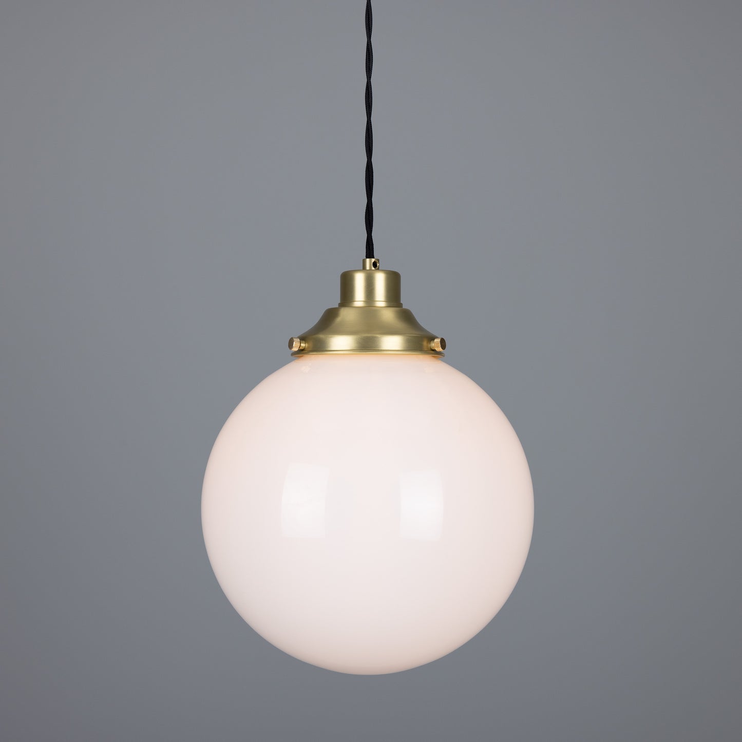 Gentry Opal Glass Globe Pendant Light