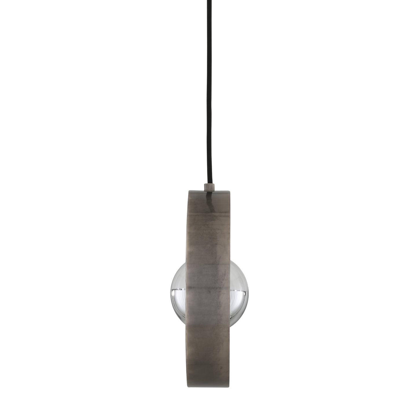 Fossa Modern Circular Brass Pendant Light