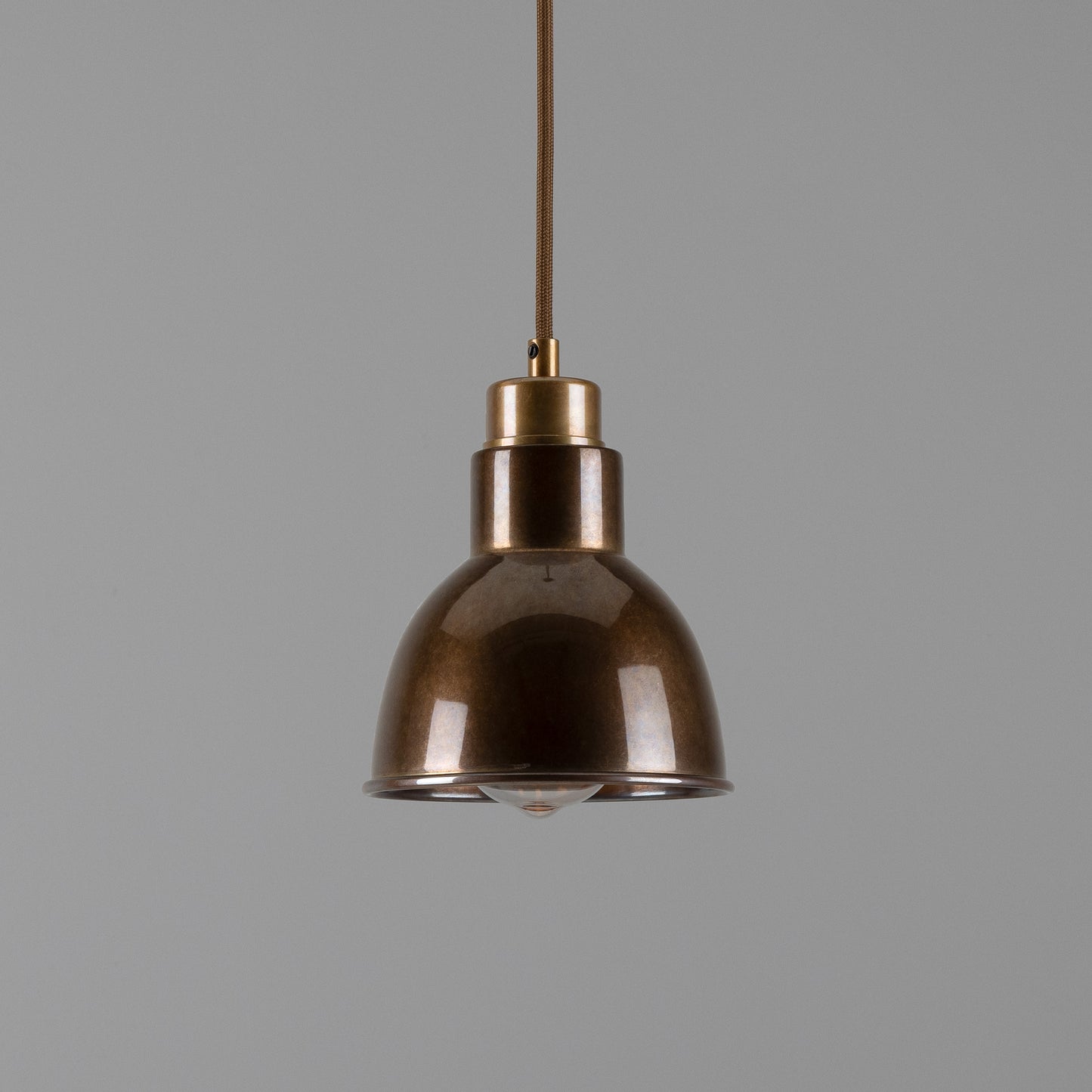 Baku Vintage Brass Pendant Light