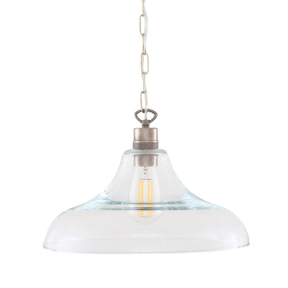 Clifton Railway Clear Glass Pendant