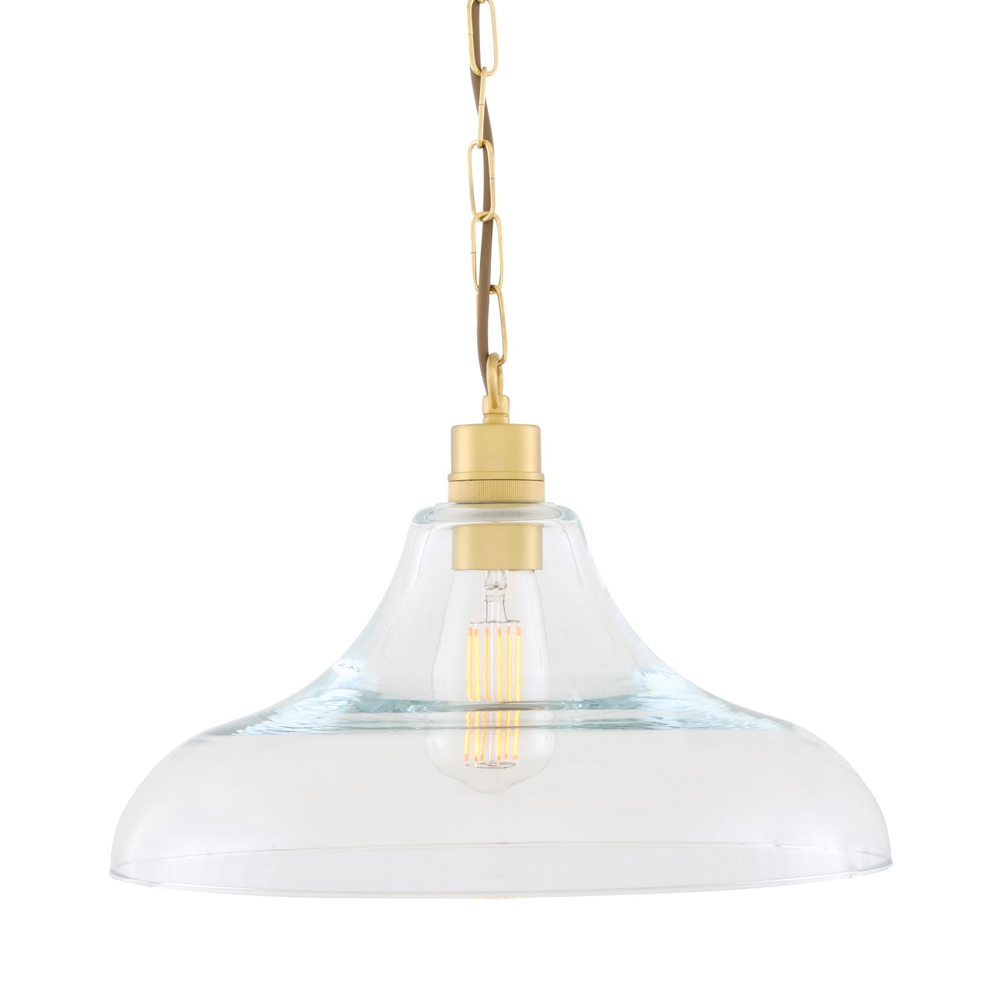 Clifton Railway Clear Glass Pendant