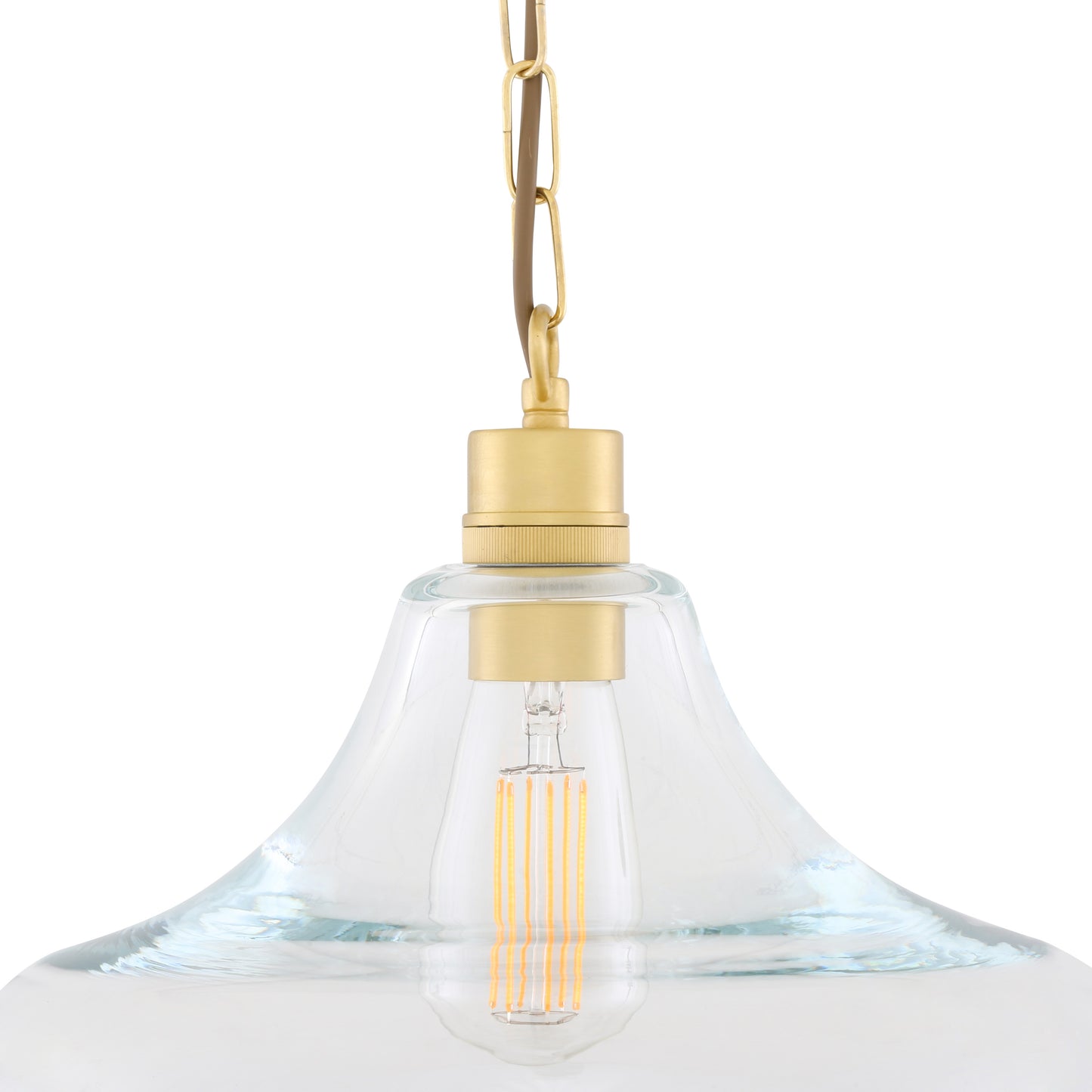 Clifton Railway Clear Glass Pendant