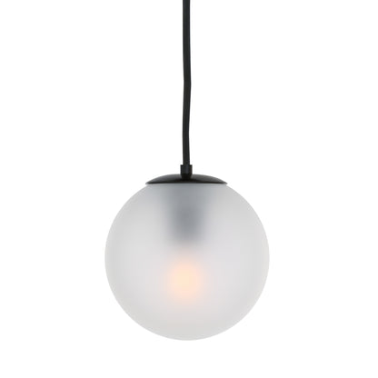 Venice Small Minimalist Glass Globe Pendant Light