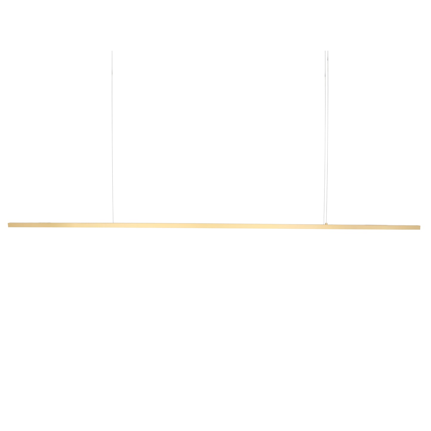 Fairfield Contemporary Brass LED Linear Pendant