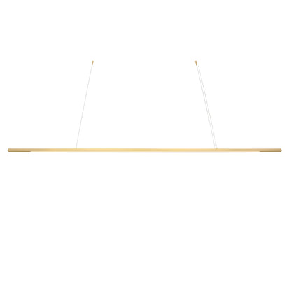 Fairfield Contemporary Brass LED Linear Pendant