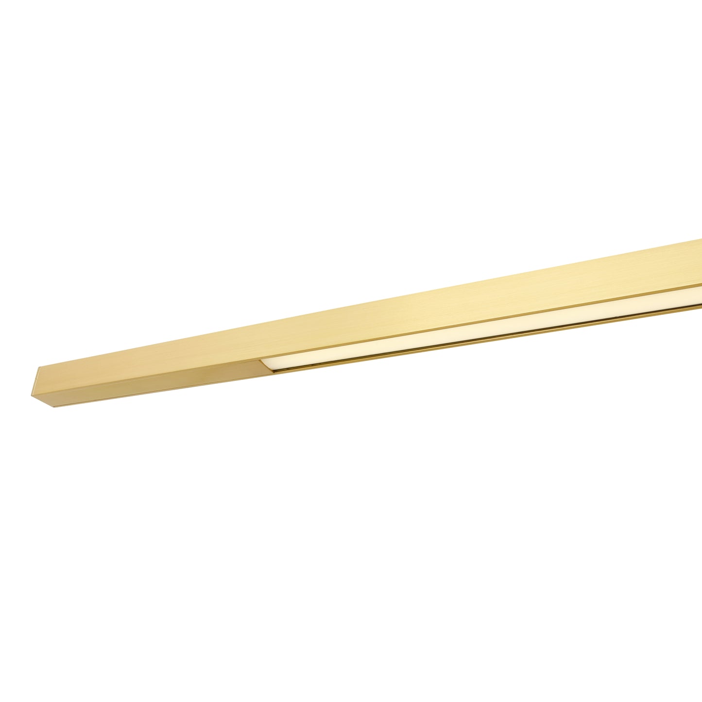 Fairfield Contemporary Brass LED Linear Pendant