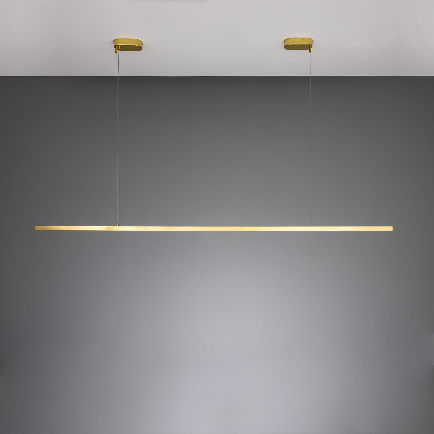 Fairfield Contemporary Brass LED Linear Pendant