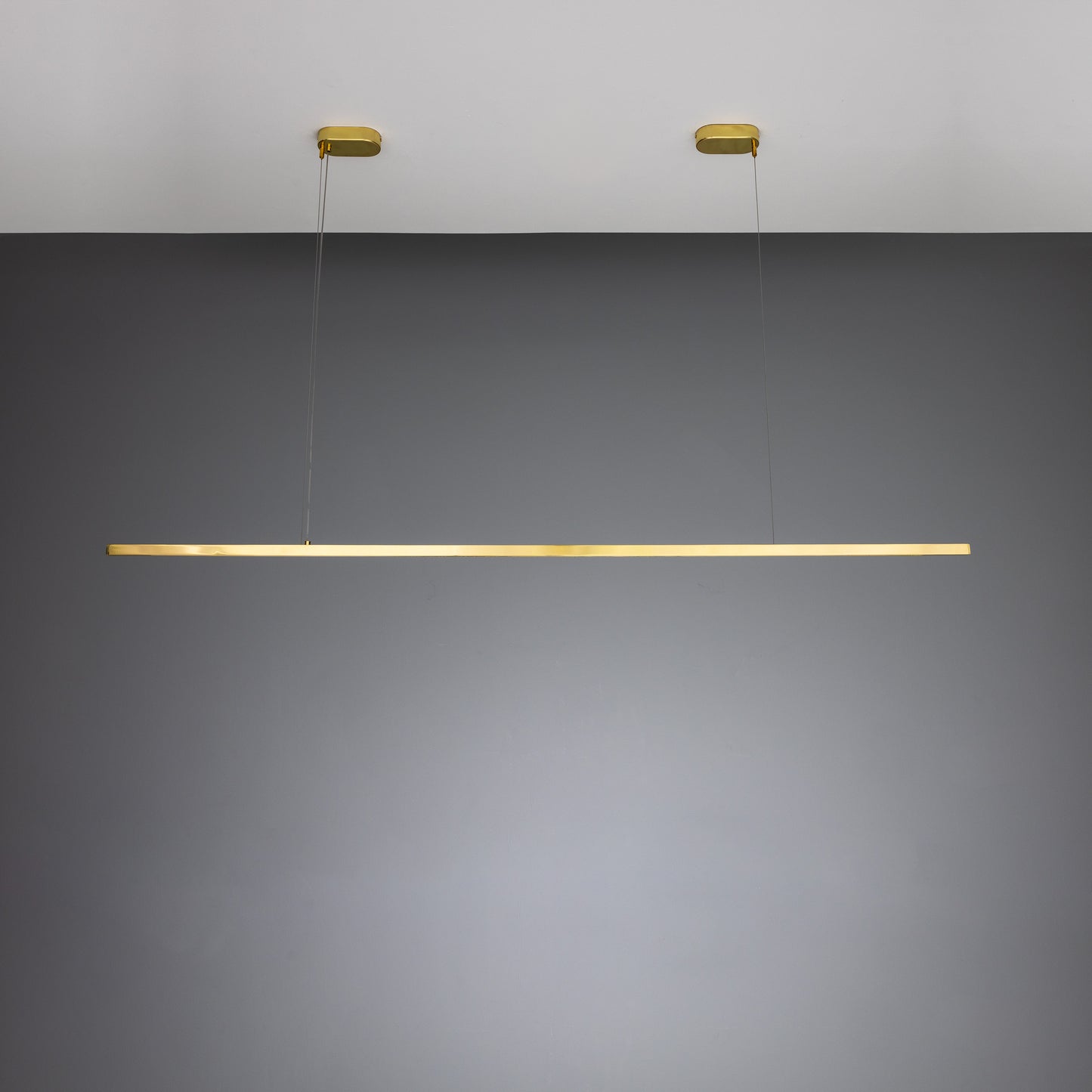 Fairfield Contemporary Brass LED Linear Pendant