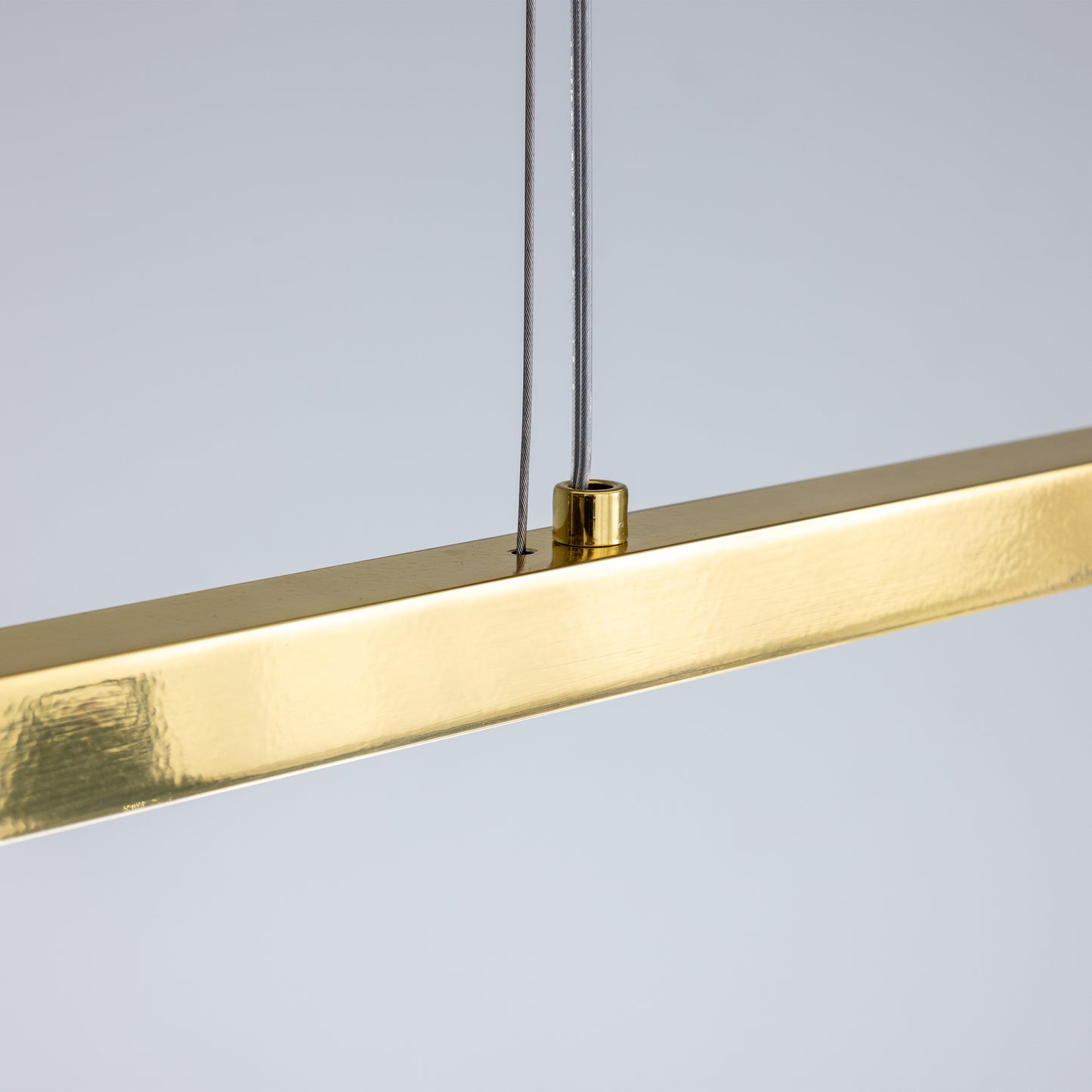 Fairfield Contemporary Brass LED Linear Pendant