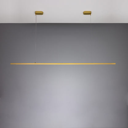 Fairfield Contemporary Brass LED Linear Pendant