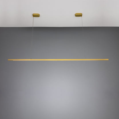 Fairfield Contemporary Brass LED Linear Pendant