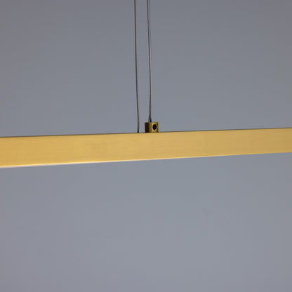 Fairfield Contemporary Brass LED Linear Pendant