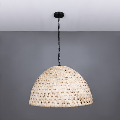 Betty Large Rattan Abaca Pendant Light 67cm