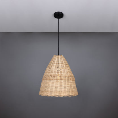 Altus Small Natural Rattan Pendant Light 40cm IP20/IP65