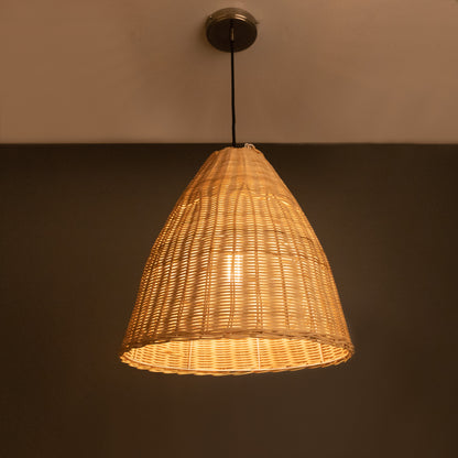 Altus Small Natural Rattan Pendant Light 40cm IP20/IP65