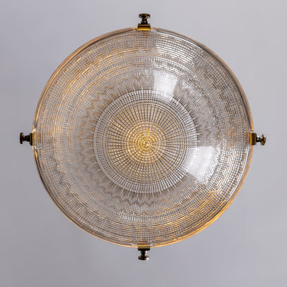 Ozark Victorian Vintage Glass Pendant Light