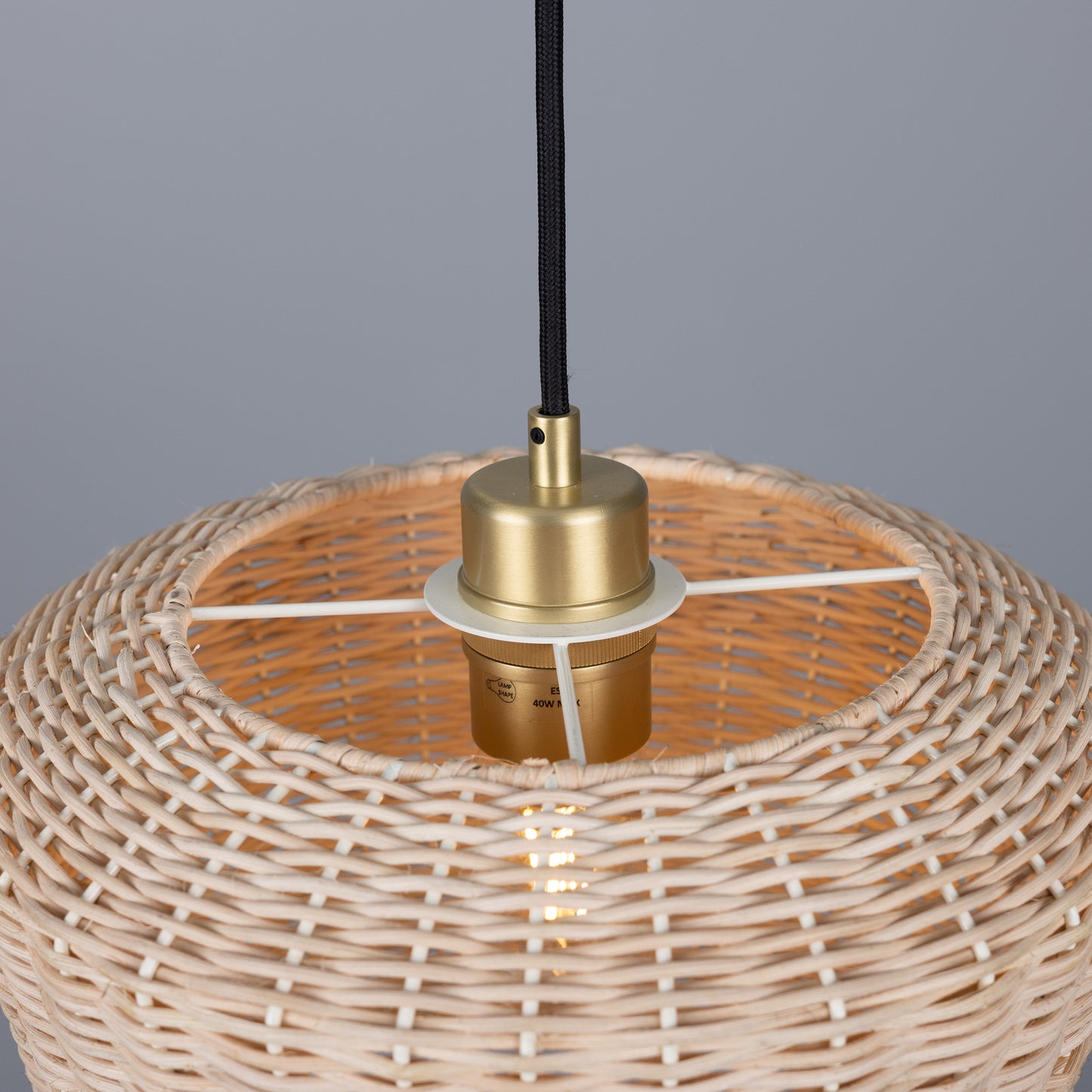 Manila Large Rattan Pendant Light 30cm