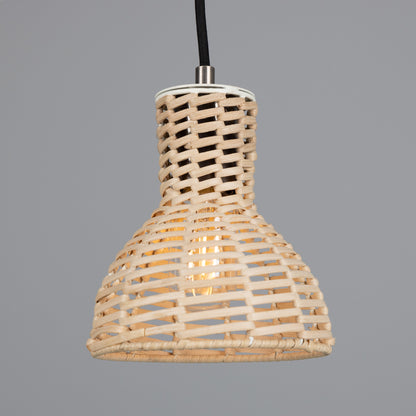 Malta Small Rattan Pendant Light