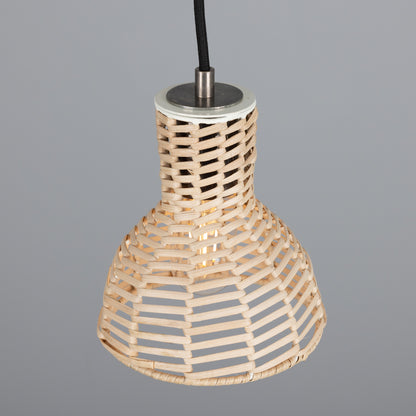 Malta Small Rattan Pendant Light