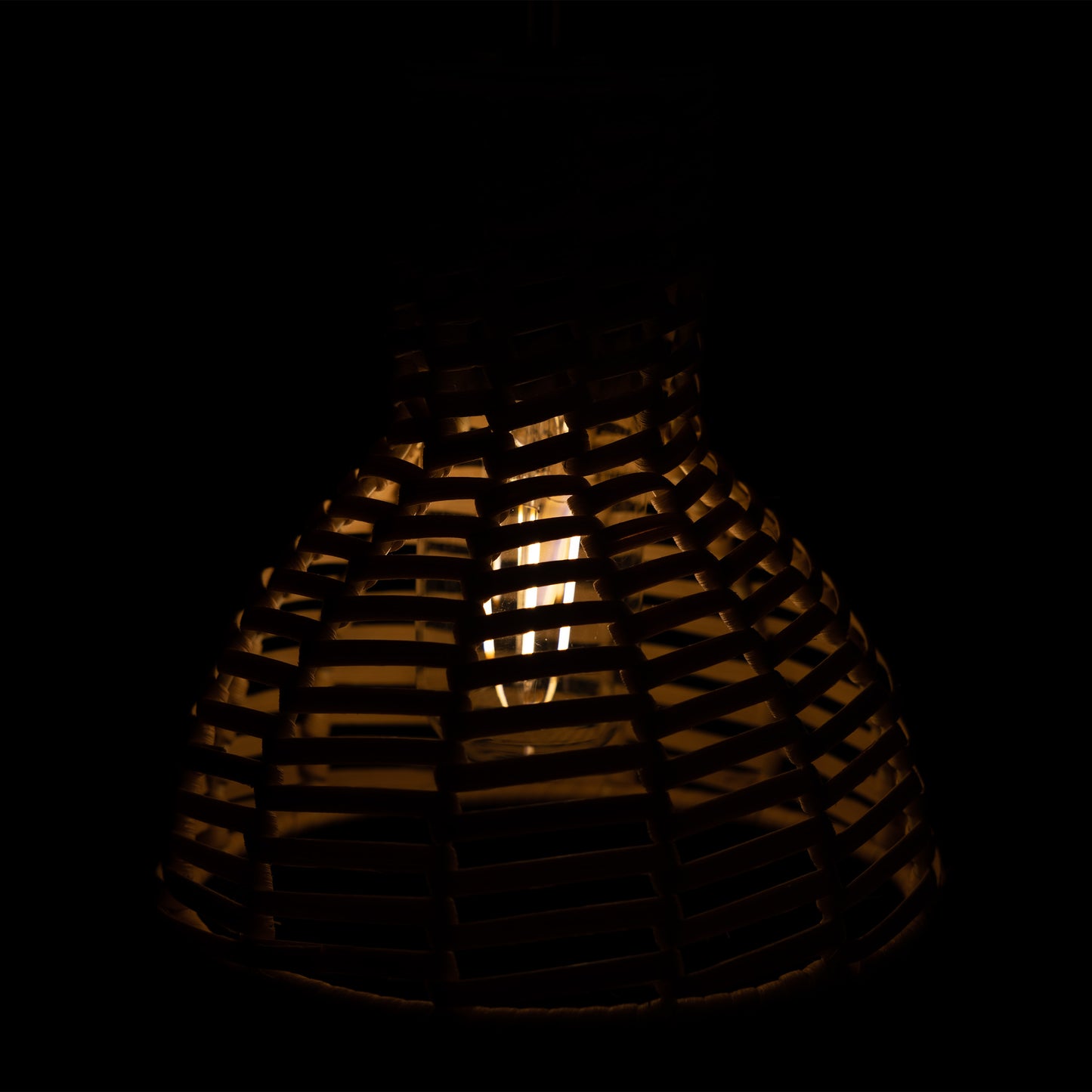 Malta Small Rattan Pendant Light