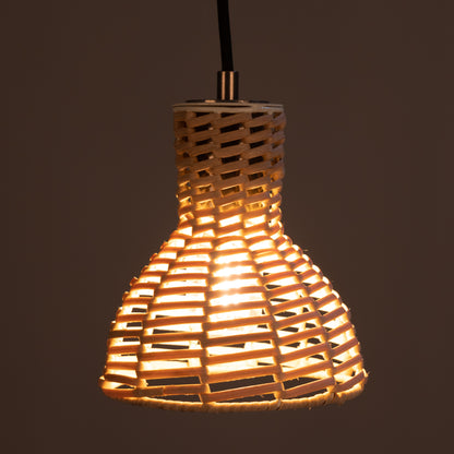 Malta Small Rattan Pendant Light