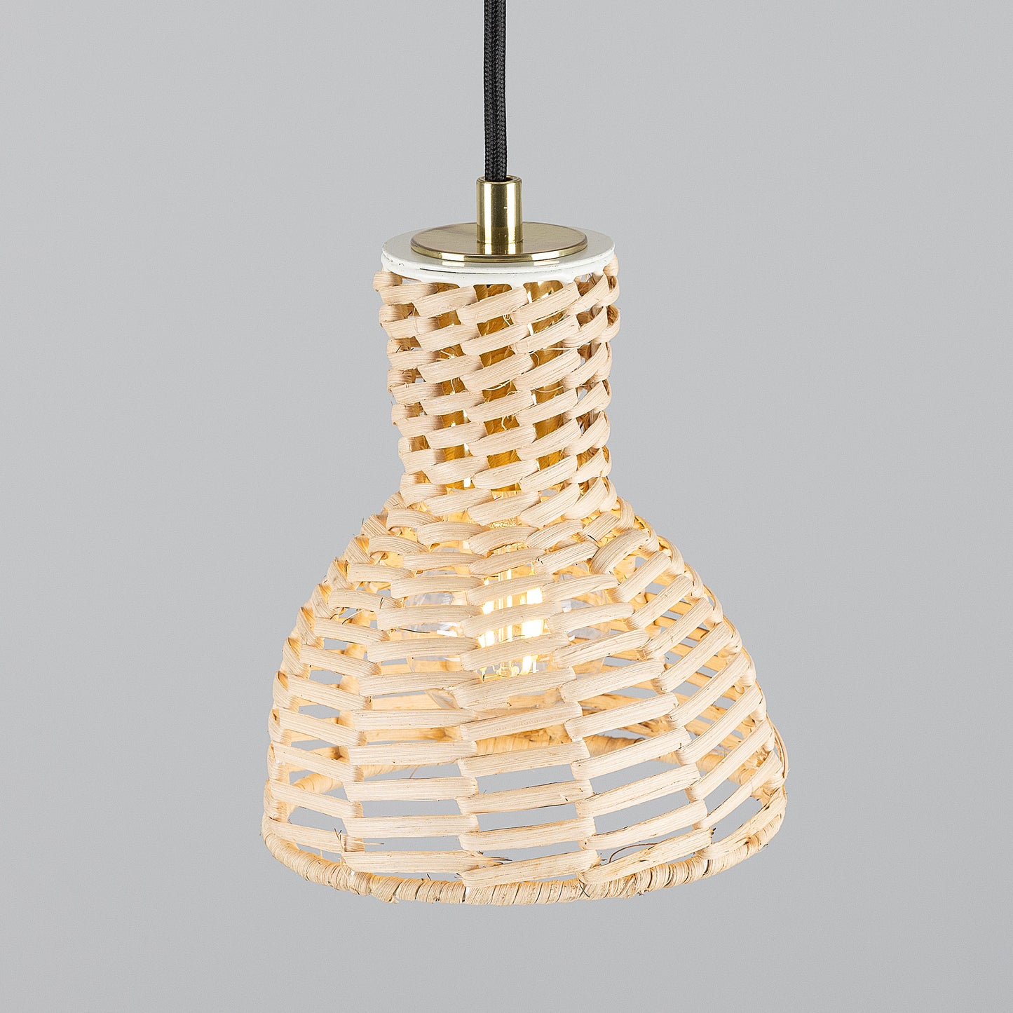 Malta Small Rattan Pendant Light