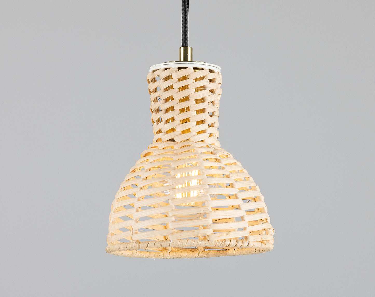 Malta Small Rattan Pendant Light