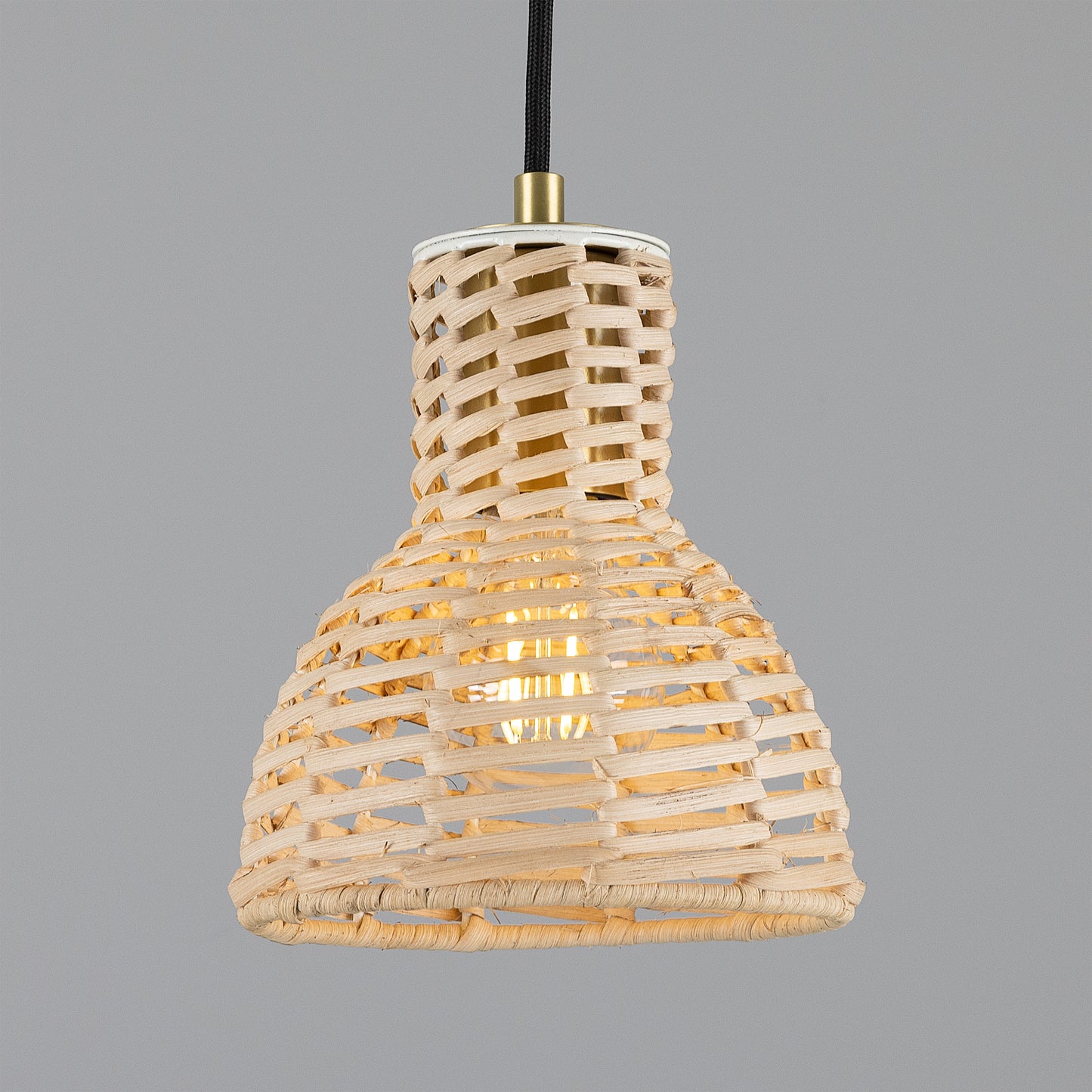 Malta Small Rattan Pendant Light