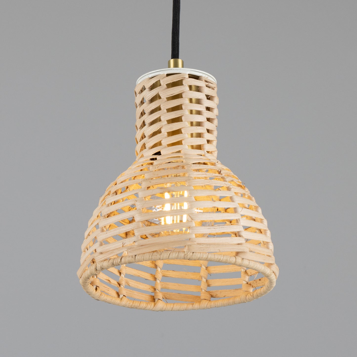 Malta Small Rattan Pendant Light