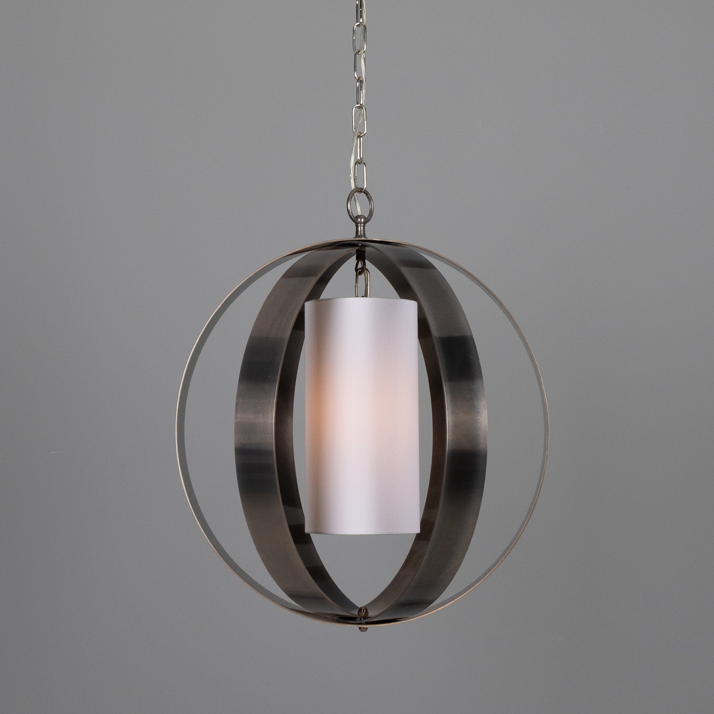 Denton Modern Brass Lantern Pendant