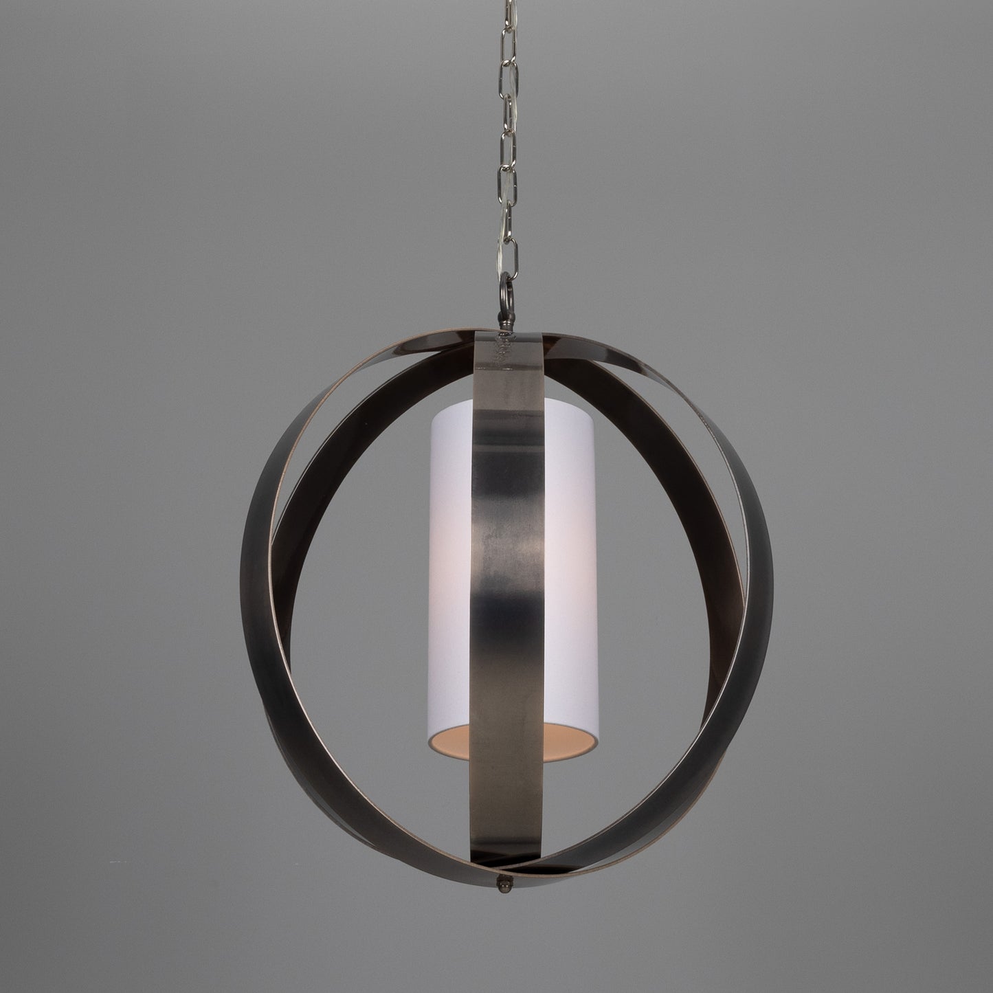 Denton Modern Brass Lantern Pendant