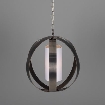 Denton Modern Brass Lantern Pendant